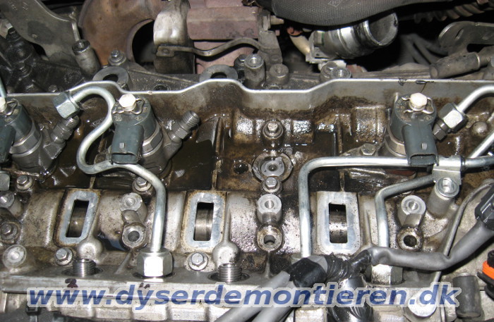 Udstrækning af en knækket indsprøjtningsdyse
                  fra Renault Trafic / Opel Vivaro med 2.0 motor
                  2010-2014