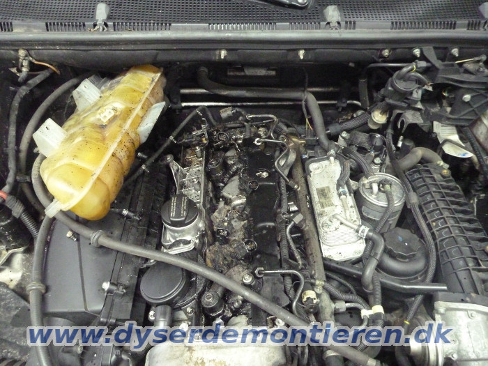 Aftrækning af indsprøjtningsdyser fra Mercedes
                ML W163 med 2.7 CDI motor